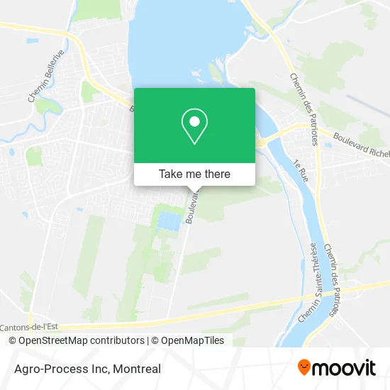 Agro-Process Inc map