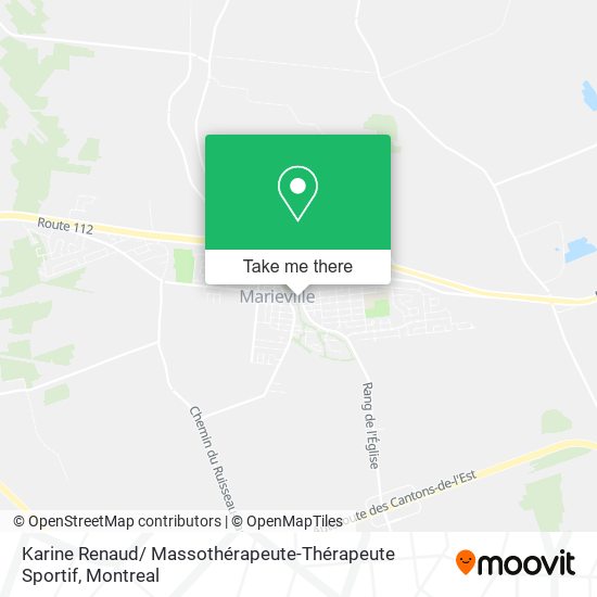 Karine Renaud/ Massothérapeute-Thérapeute Sportif map