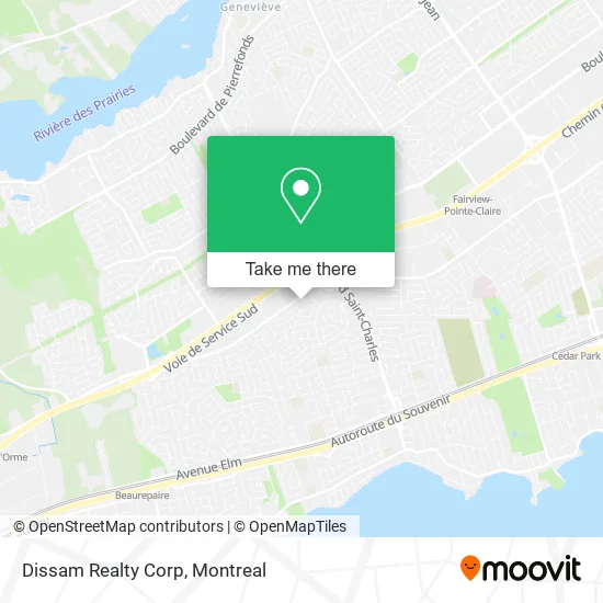 Dissam Realty Corp map