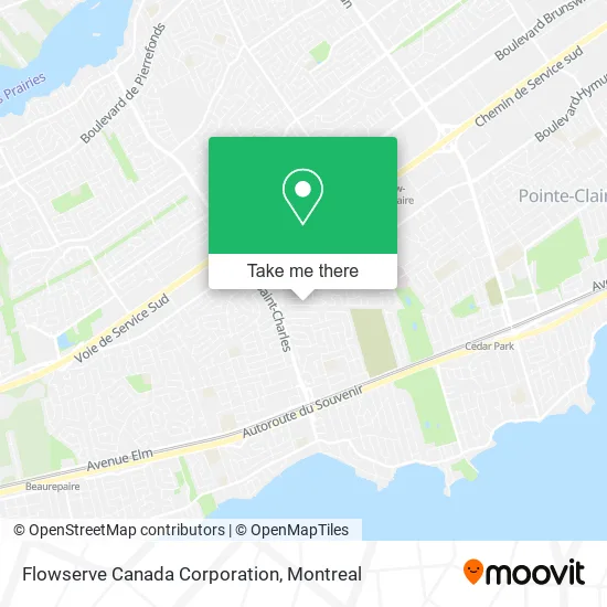 Flowserve Canada Corporation map