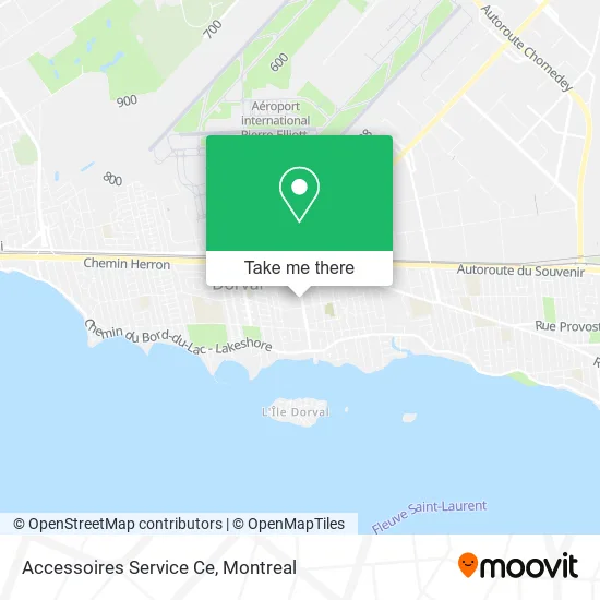 Accessoires Service Ce map