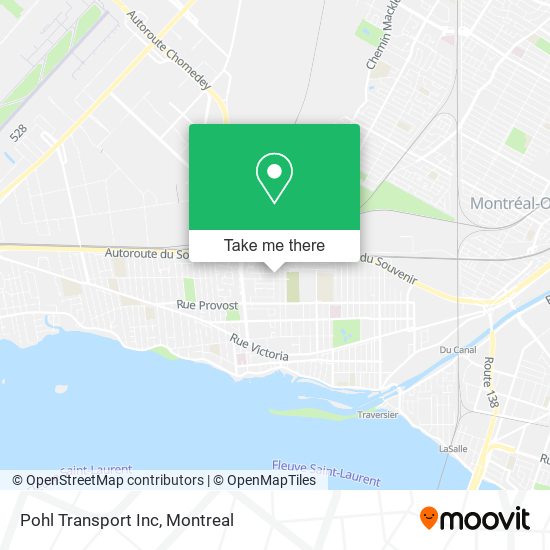 Pohl Transport Inc map