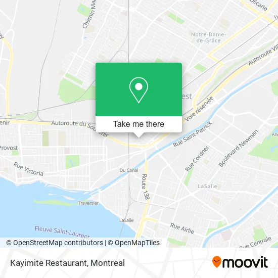 Kayimite Restaurant map