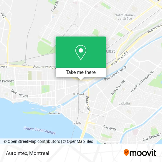 Autointex map