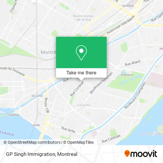 GP Singh Immigration map