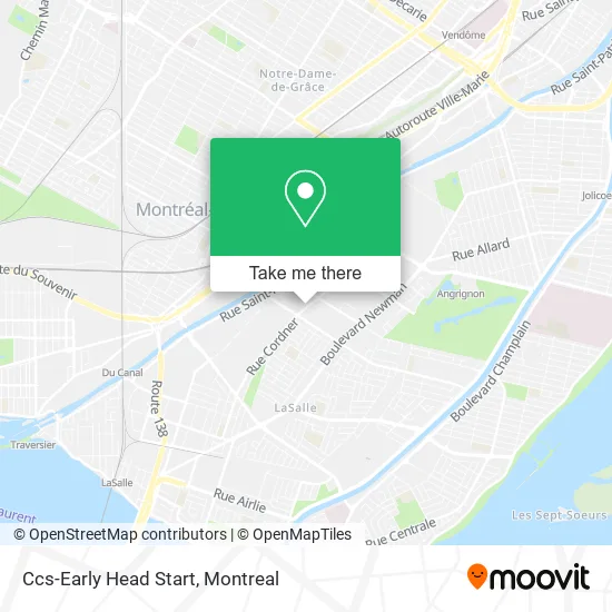 Ccs-Early Head Start map