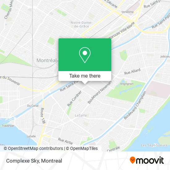 Complexe Sky map