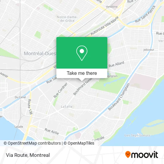 Via Route map