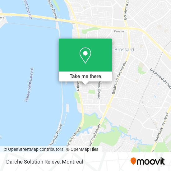 Darche Solution Relève map