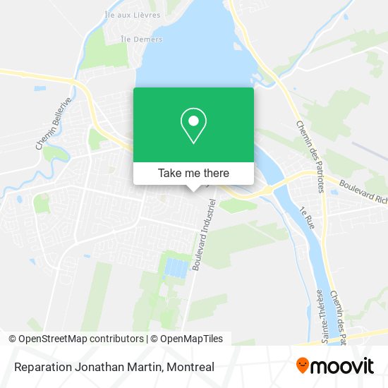 Reparation Jonathan Martin map