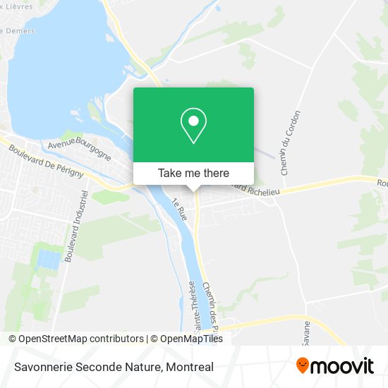 Savonnerie Seconde Nature map