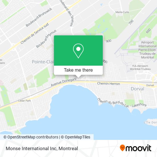 Monse International Inc map