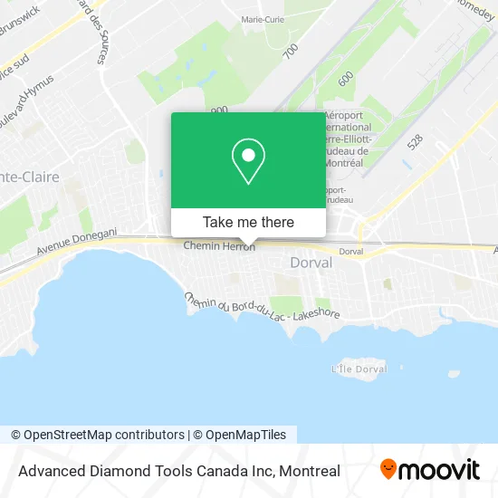 Advanced Diamond Tools Canada Inc map