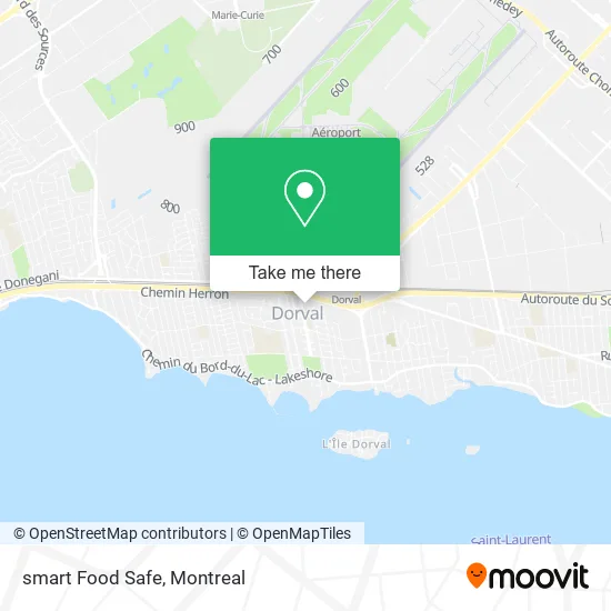 smart Food Safe map