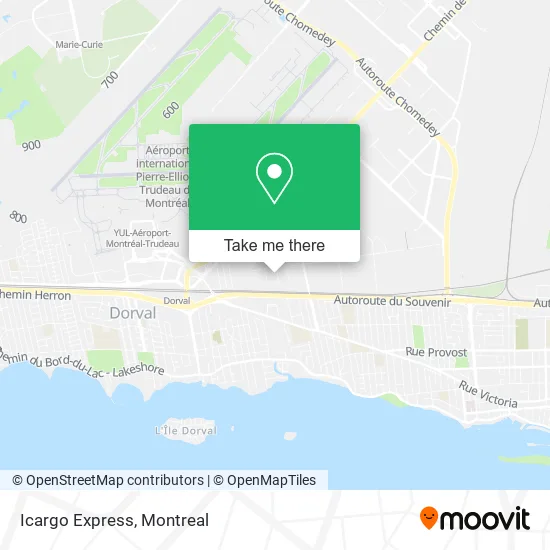 Icargo Express map