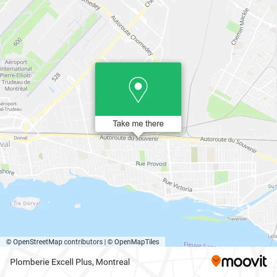 Plomberie Excell Plus map