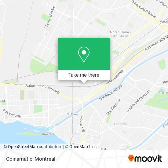 Coinamatic map