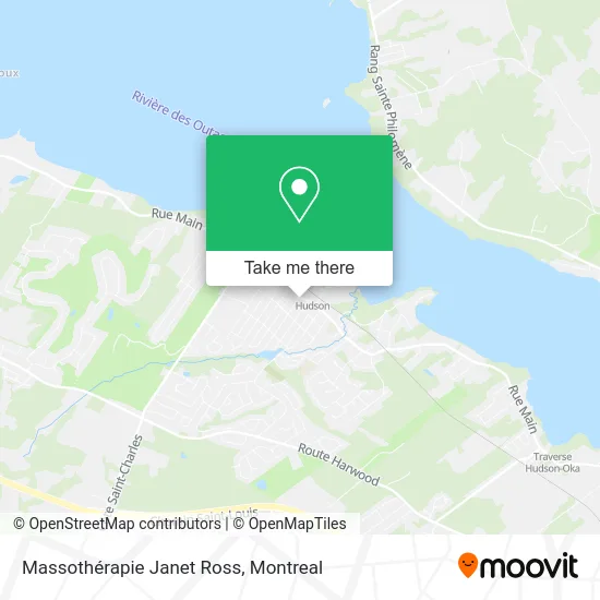 Massothérapie Janet Ross map