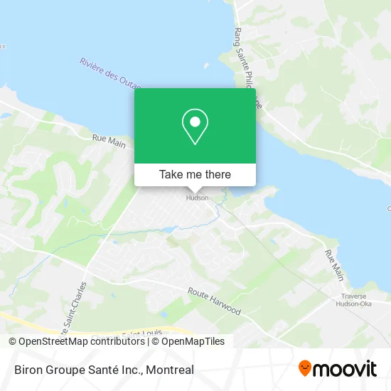 Biron Groupe Santé Inc. map