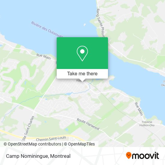 Camp Nominingue map