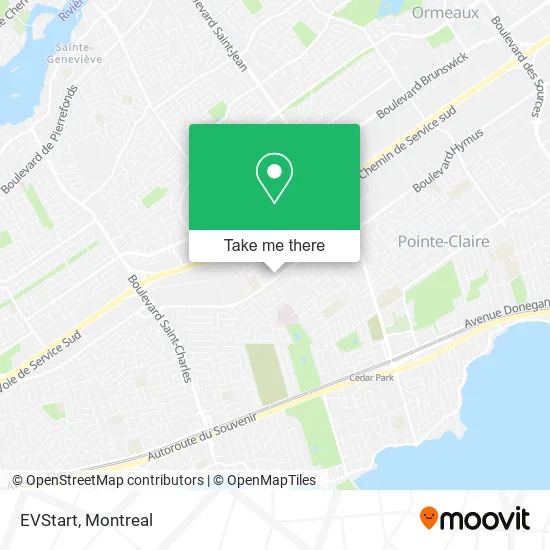EVStart map