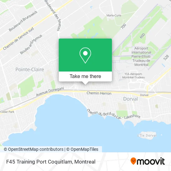 F45 Training Port Coquitlam map