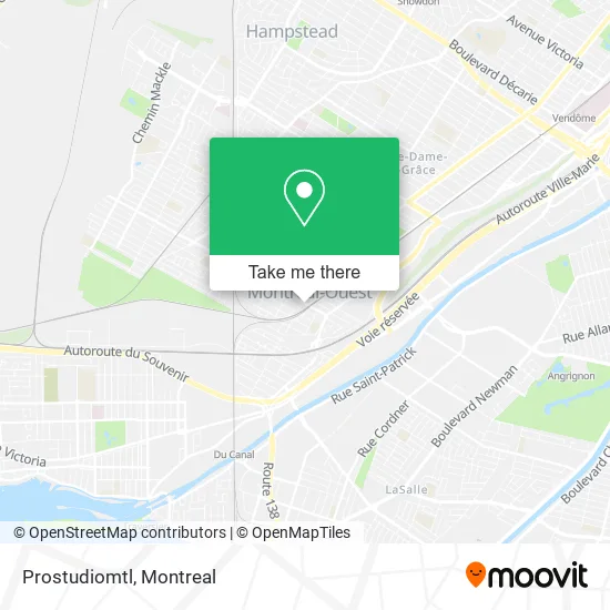 Prostudiomtl map