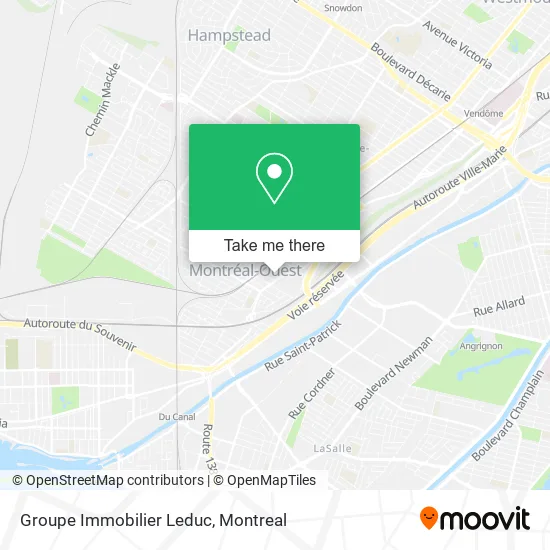 Groupe Immobilier Leduc map