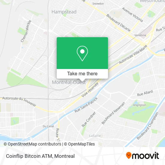 Coinflip Bitcoin ATM map