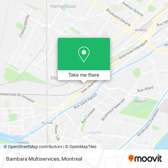 Bambara Multiservices map