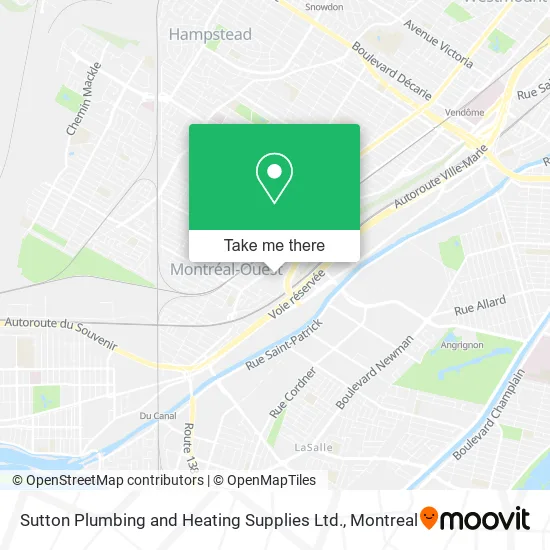 Sutton Plumbing and Heating Supplies Ltd. map