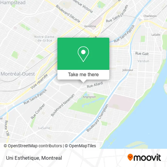 Uni Esthetique map