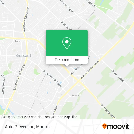 Auto Prévention map