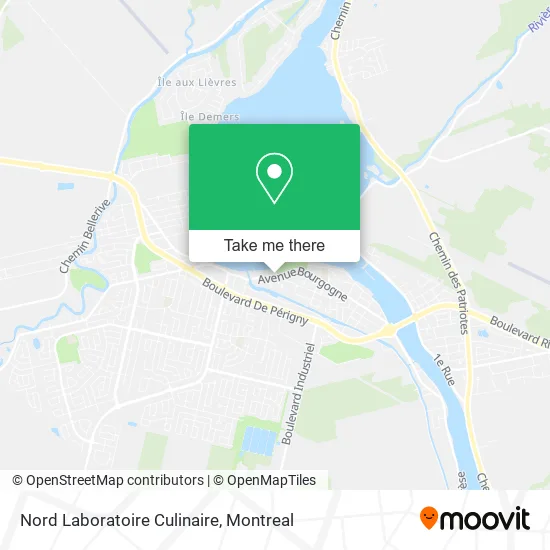 Nord Laboratoire Culinaire map