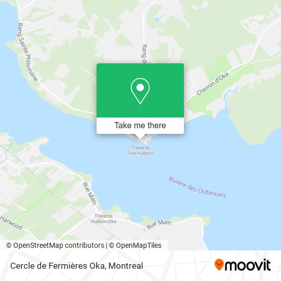 Cercle de Fermières Oka map