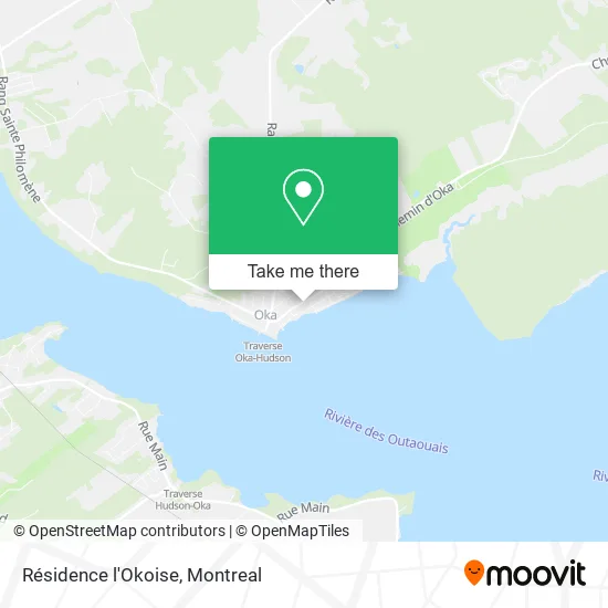 Résidence l'Okoise map