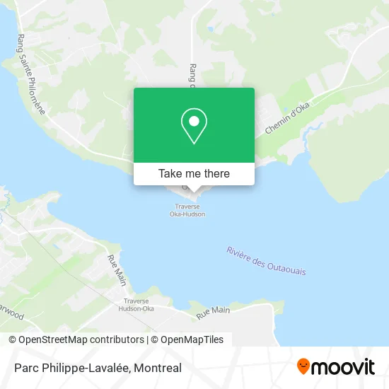 Parc Philippe-Lavalée map