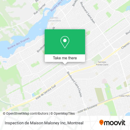 Inspection de Maison Maloney Inc map