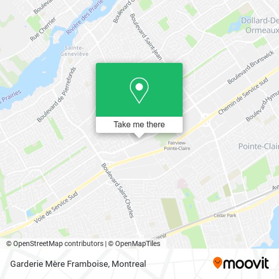 Garderie Mère Framboise map