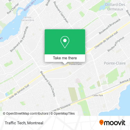 Traffic Tech map