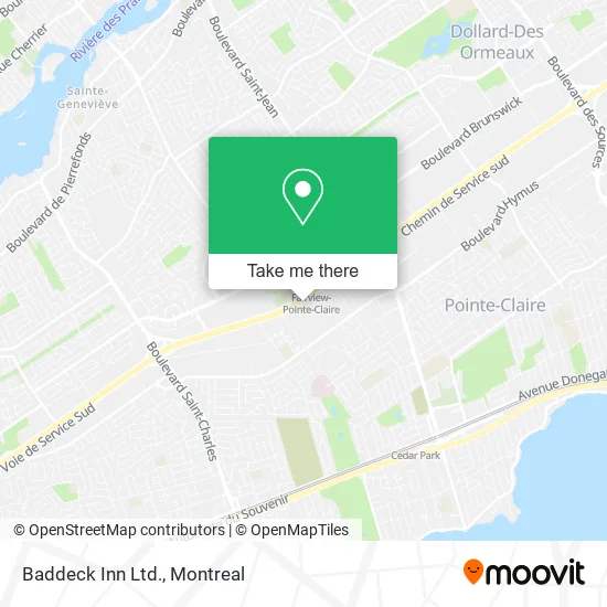 Baddeck Inn Ltd. map