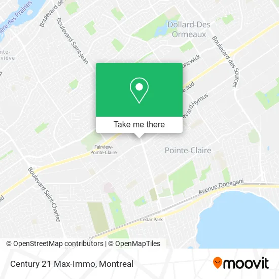 Century 21 Max-Immo map