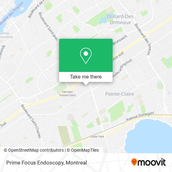 Prime Focus Endoscopy map