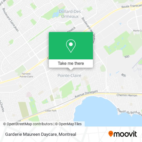 Garderie Maureen Daycare map