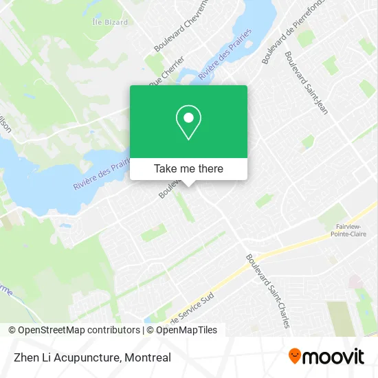 Zhen Li Acupuncture map