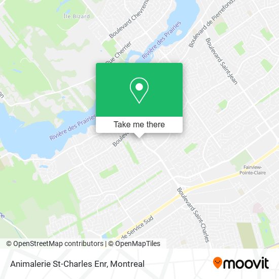 Animalerie St-Charles Enr map
