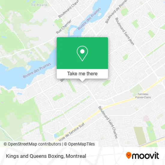 Kings and Queens Boxing map