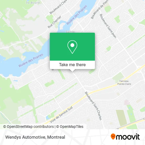 Wendys Automotive map