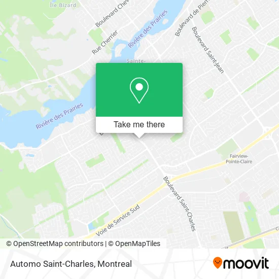 Automo Saint-Charles map