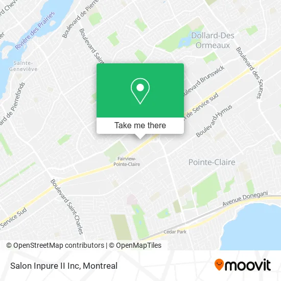 Salon Inpure II Inc map